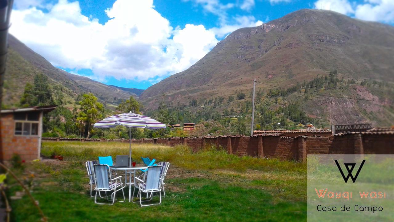 Wayqi Wasi Pensionat Pisac Exteriör bild